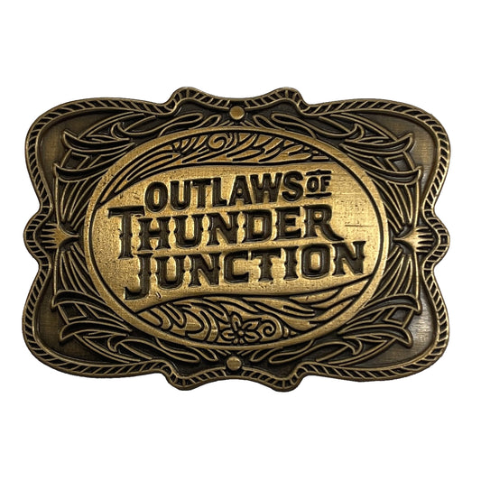 Magic: The Gathering Outlaws of Thunder Junction Antique Gold Lapel Pin