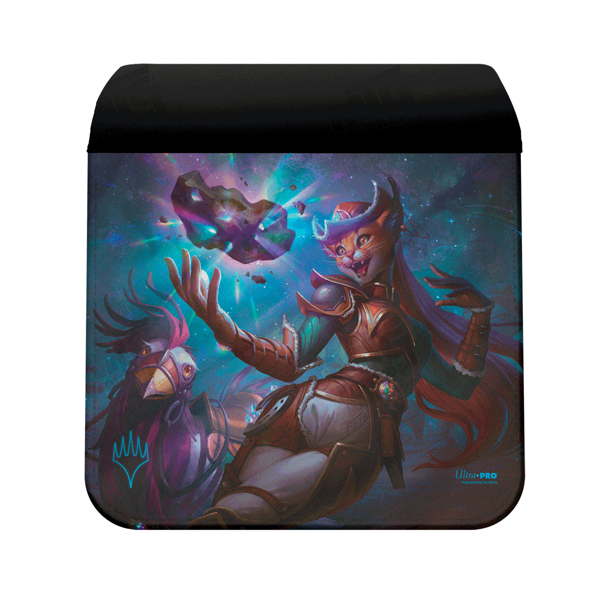 Magic: The Gathering Outlaws of Thunder Junction Printed Messenger Bag Flap - Roxanne, Starfall Savant Art