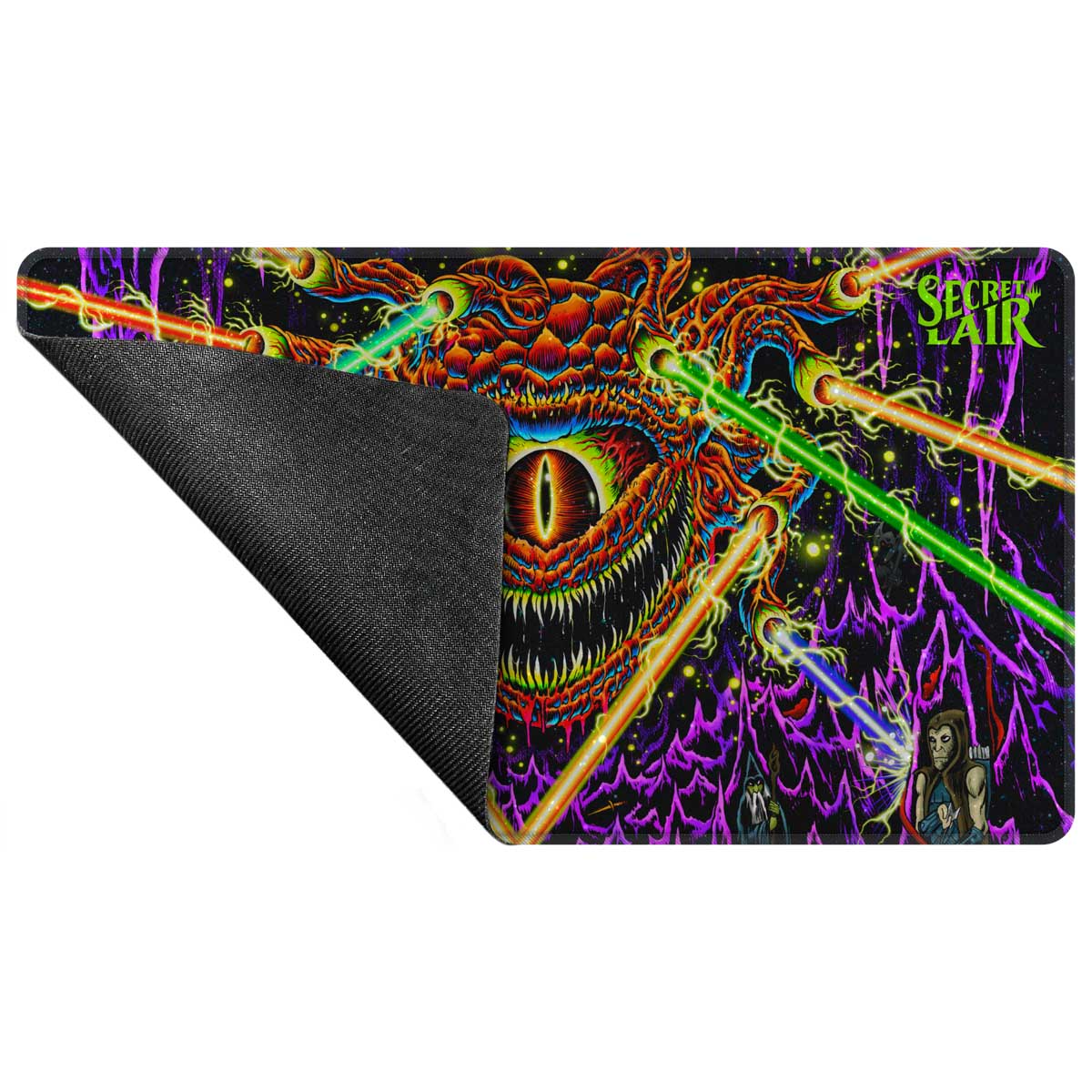 Secret Lair x Dungeons & Dragons Karazikar the Eye Tyrant Stitched Edge Holofoil Playmat for Dungeons & Dragons