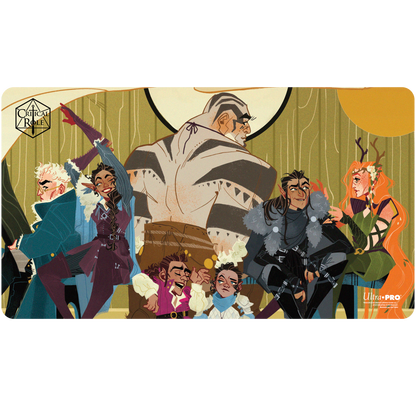 Critical Role PoD Stitched Edge Playmat - Cover of Vox Machina Origins III #2 Front