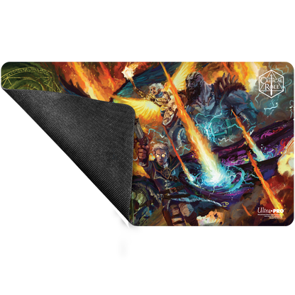Critical Role PoD Stitched Edge Playmat - Heroes of Tal'Dorei Back