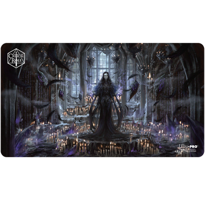 Critical Role PoD Stitched Edge Playmat - Matron of Ravens Front