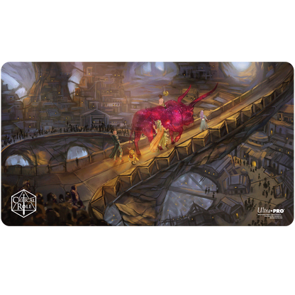 Critical Role PoD Stitched Edge Playmat - Umudara Front
