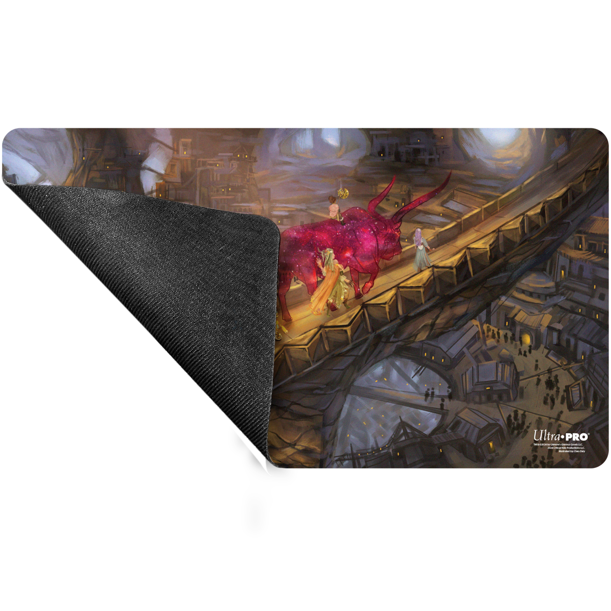 Critical Role PoD Stitched Edge Playmat - Umudara Back