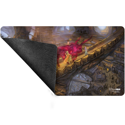 Critical Role PoD Stitched Edge Playmat - Umudara Back