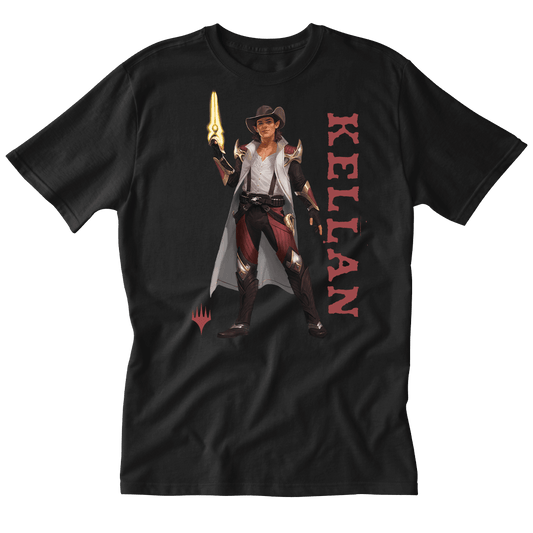 Foundations Kellan Printed Graphic Tee in Black for Magic: The Gathering