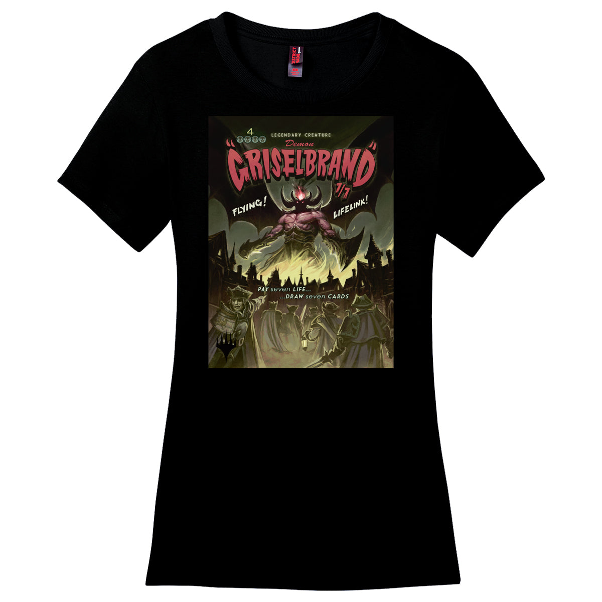 Innistrad Remastered Griselbrand Printed Graphic Tee for Magic: The Gathering