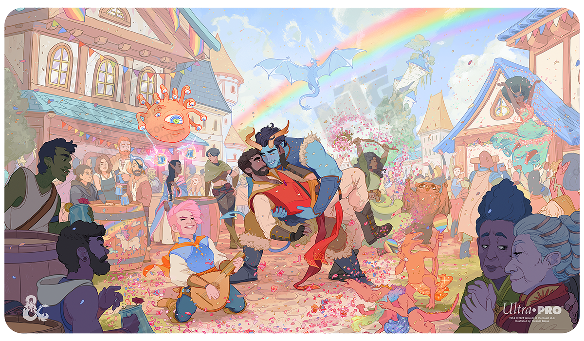 Pride 2024 Playmat for Dungeons & Dragons