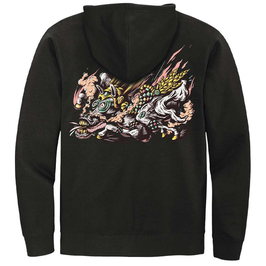 Aetherdrift Racer Creature Guardian Sunmare Printed Hoodie for Magic: The Gathering