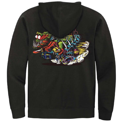 Aetherdrift Racer Creature Bloodghast Printed Hoodie for Magic: The Gathering