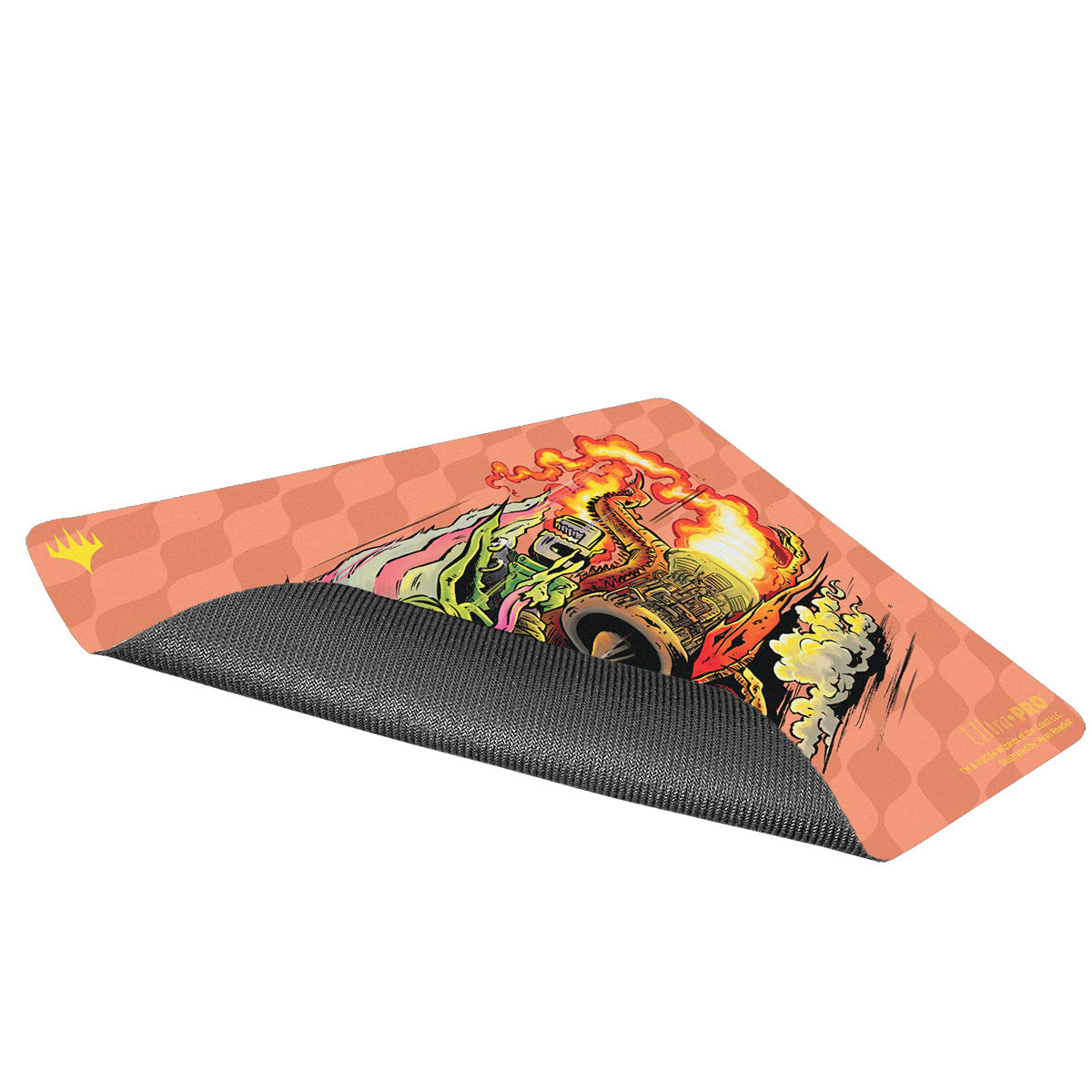 Aetherdrift Printed Mousepad - Racer Creature Draconautics Engineer for Magic: The Gathering Back