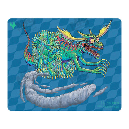 Aetherdrift Printed Mousepad - Racer Creature Agonasaur Rex for Magic: The Gathering Art