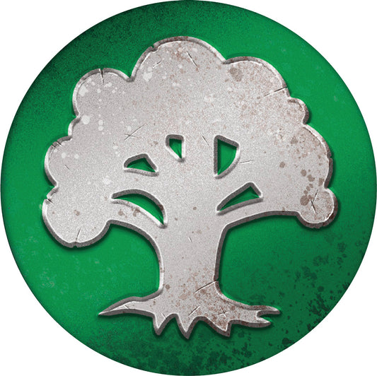 Aetherdrift Ceramic Coaster Forest for Magic: The Gathering