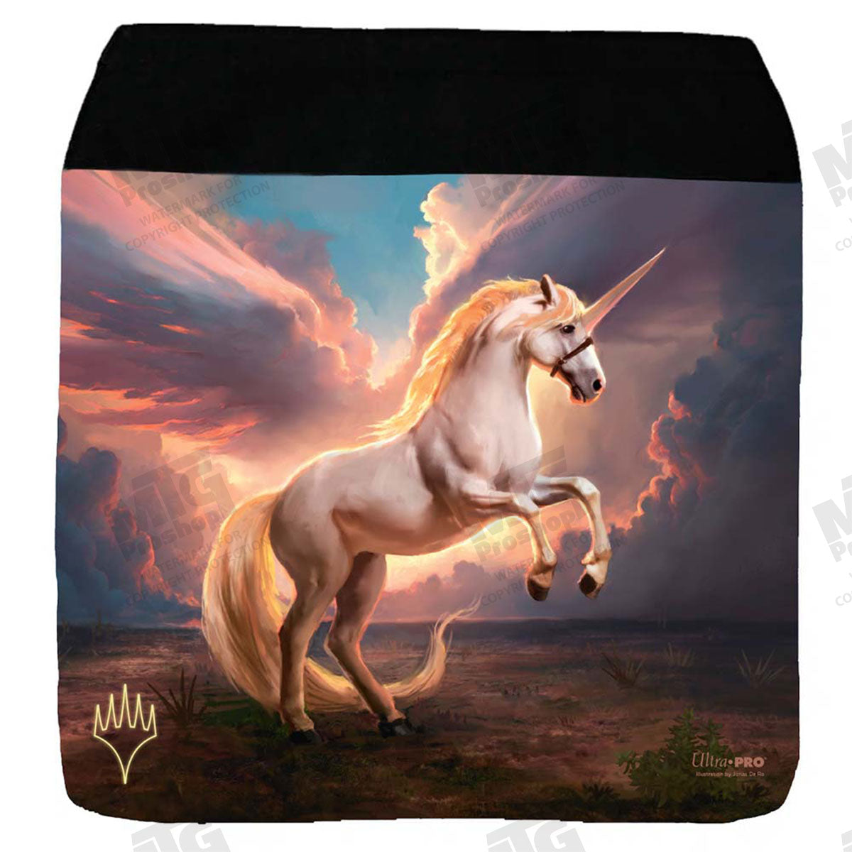 Magic: The Gathering Outlaws of Thunder Junction Printed Messenger Bag Flap - Seraphic Steed Art