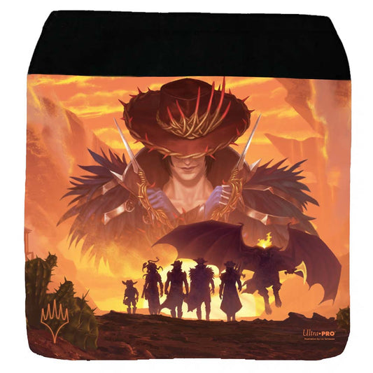 Magic: The Gathering Outlaws of Thunder Junction Printed Messenger Bag Flap - Gang Silhouette