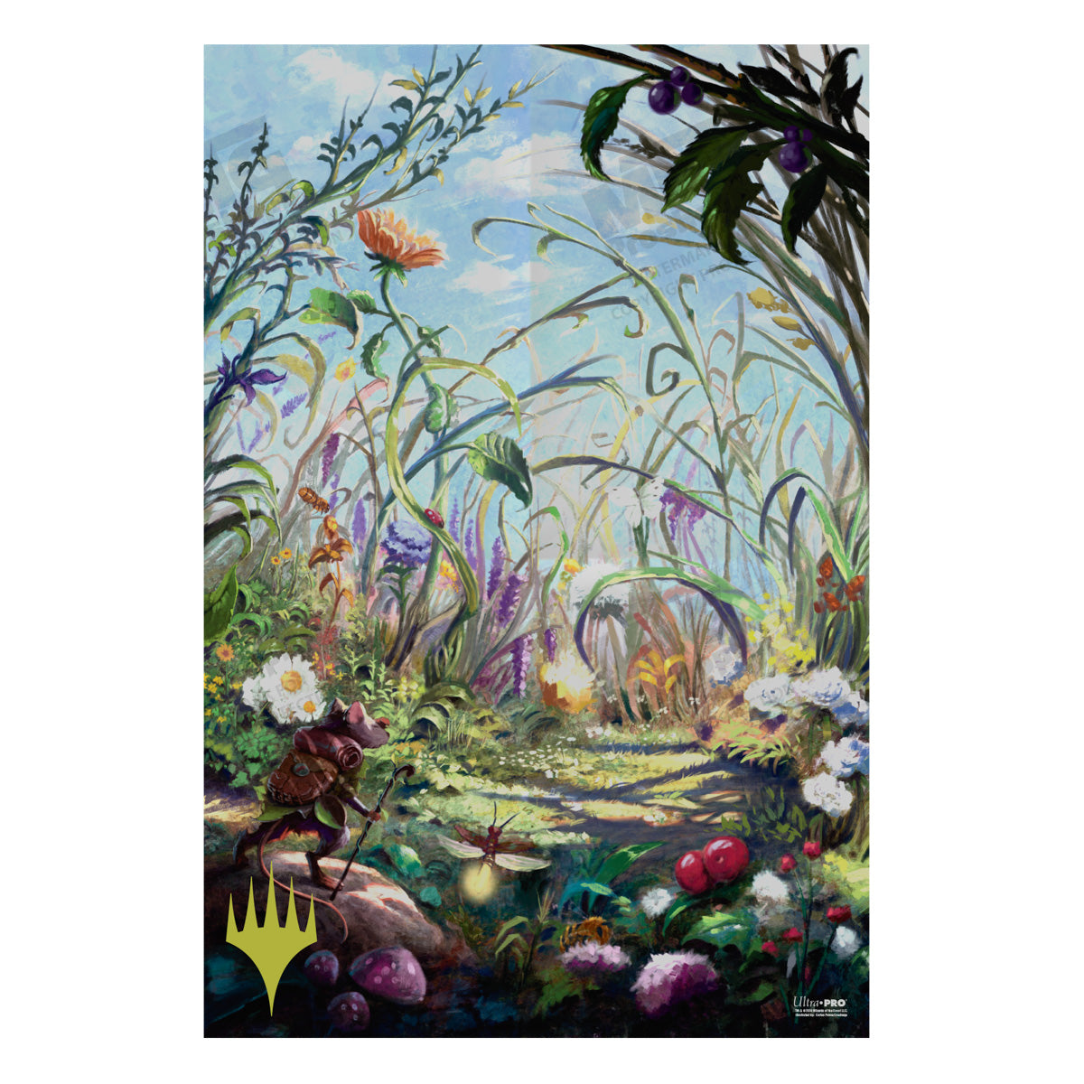 Bloomburrow Poster - Plains (Four Seasons) for Magic: The Gathering - Summer