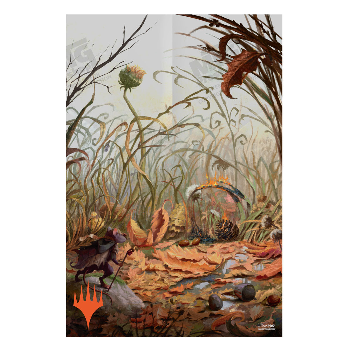 Bloomburrow Poster - Plains (Four Seasons) for Magic: The Gathering - Autumn