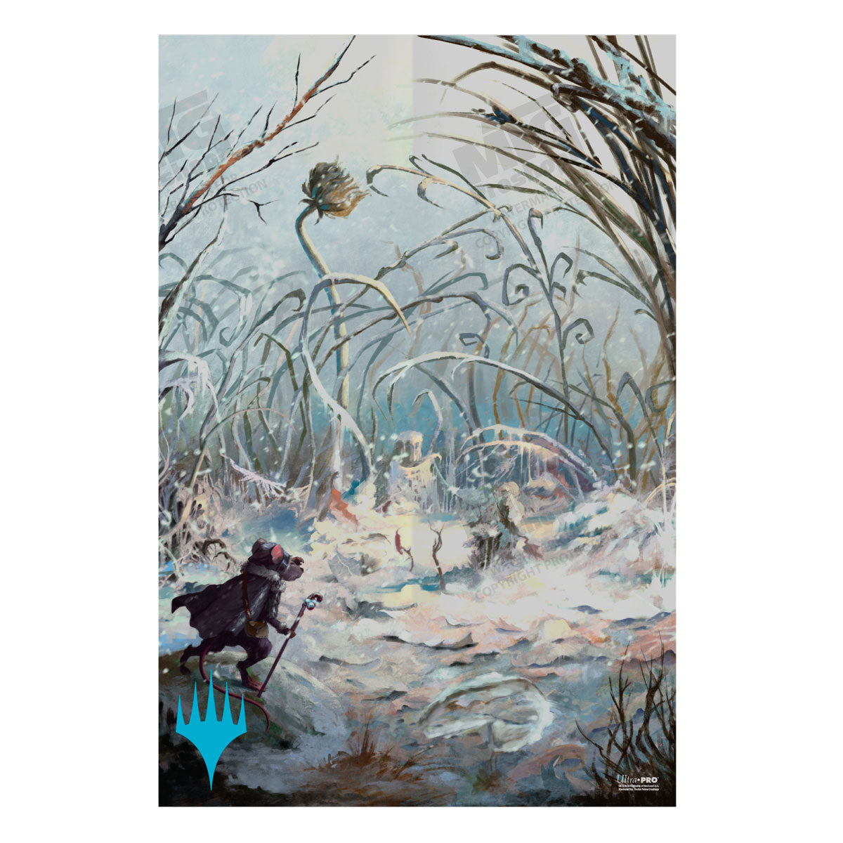 Bloomburrow Poster - Plains (Four Seasons) for Magic: The Gathering - Winter