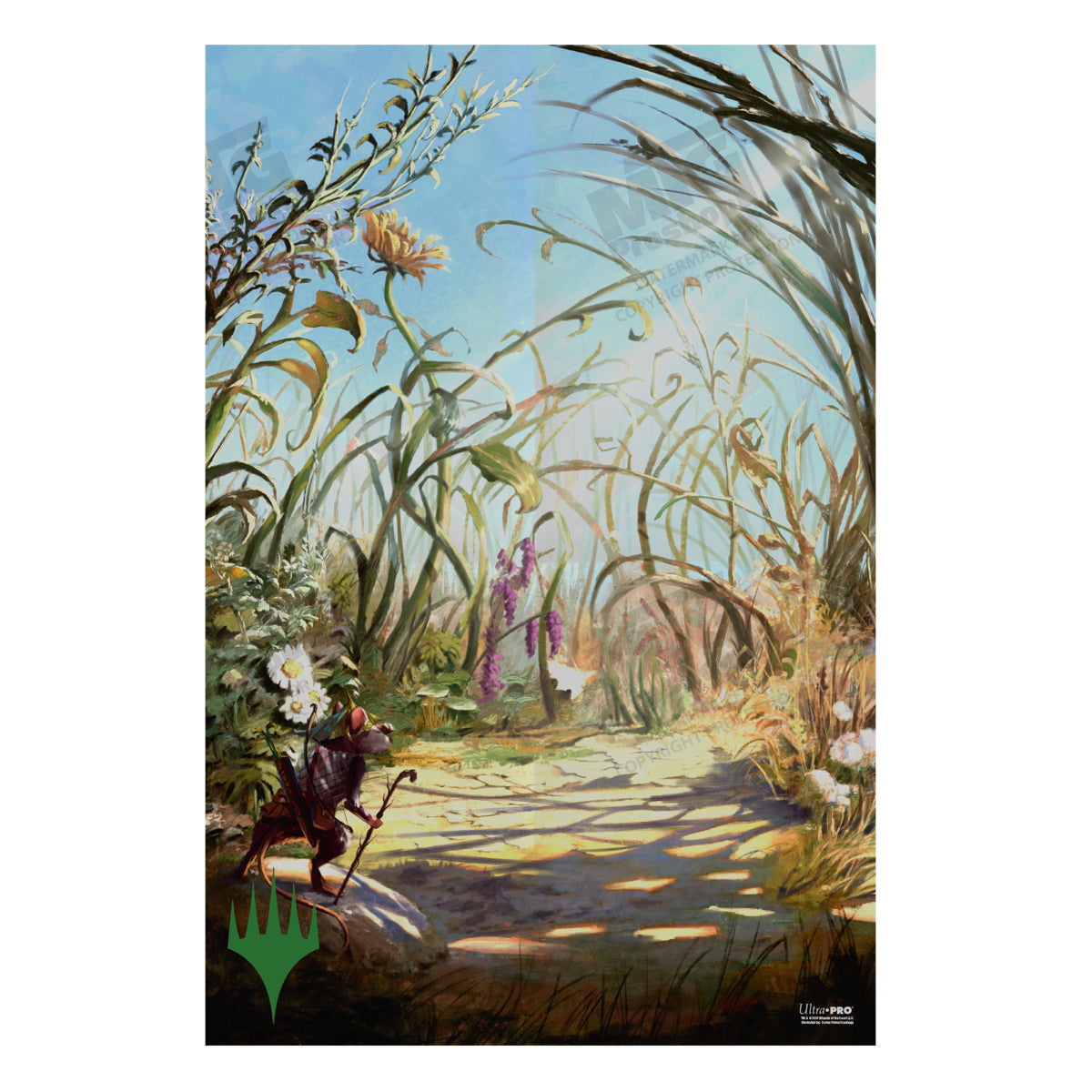 Bloomburrow Poster - Plains (Four Seasons) for Magic: The Gathering - Spring