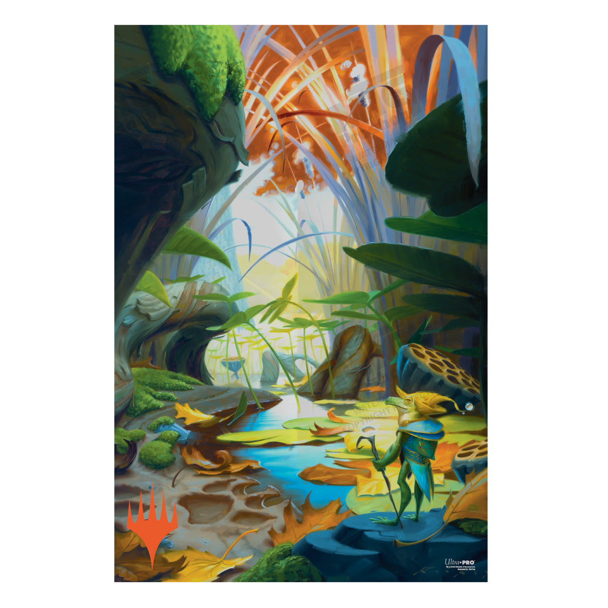 Bloomburrow Island Poster for Magic: The Gathering - Autumn