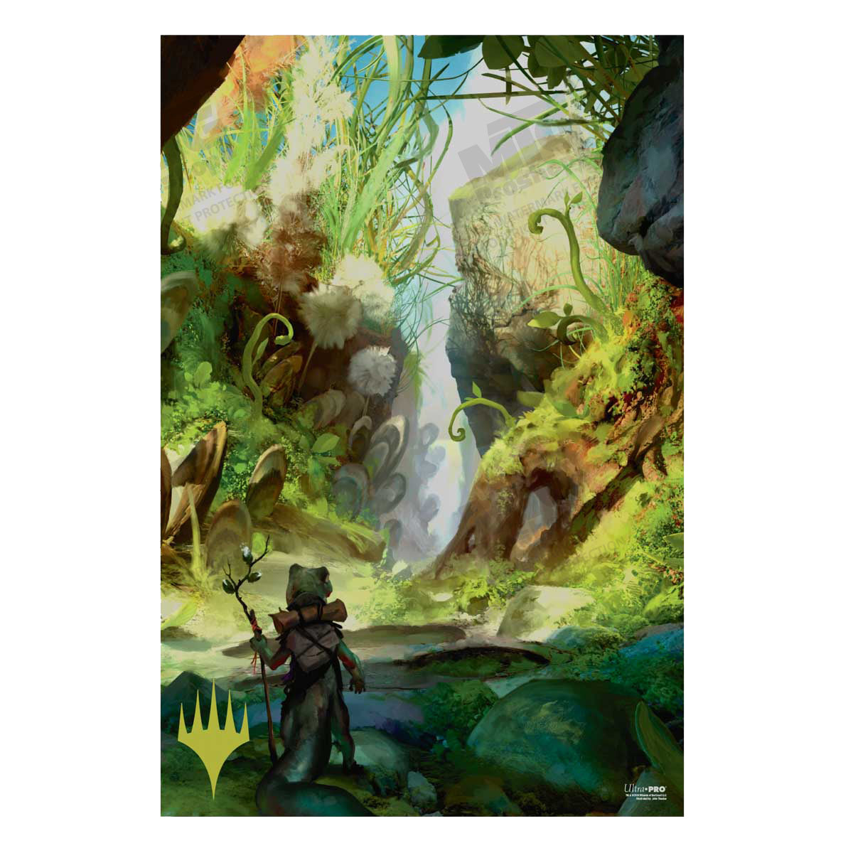 Bloomburrow Swamp (Four Seasons) Poster for Magic: The Gathering - Summer