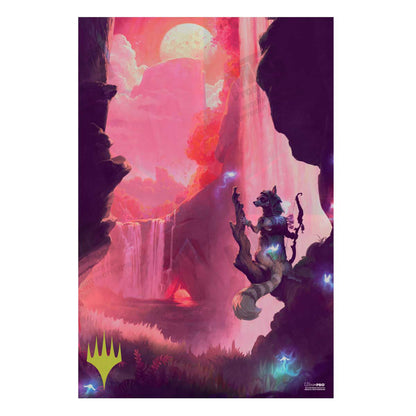 Bloomburrow Mountain (Four Seasons) Poster for Magic: The Gathering - Summer