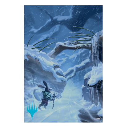 Bloomburrow Forest Poster Winter for Magic: The Gathering