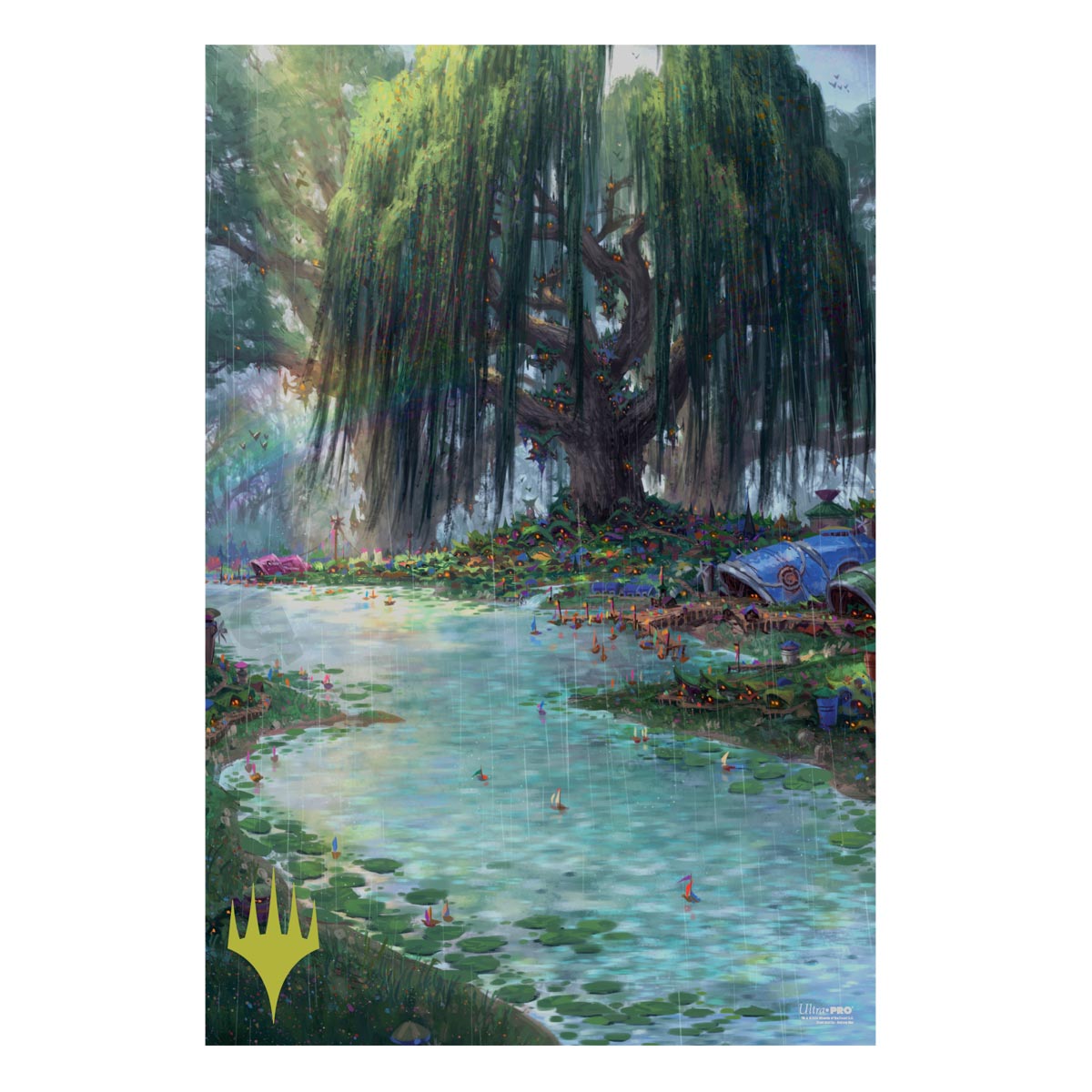 Bloomburrow The Tree City (Four Seasons) Poster for Magic: The Gathering - Summer