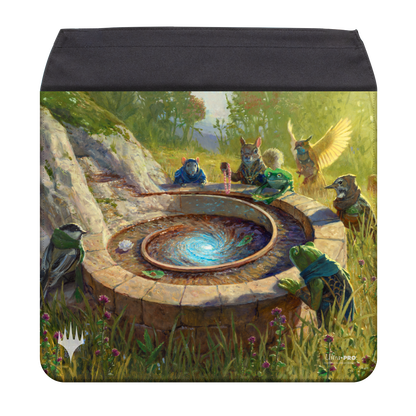 Bloomburrow The Wishing Well Bag Flap for Magic: The Gathering Art