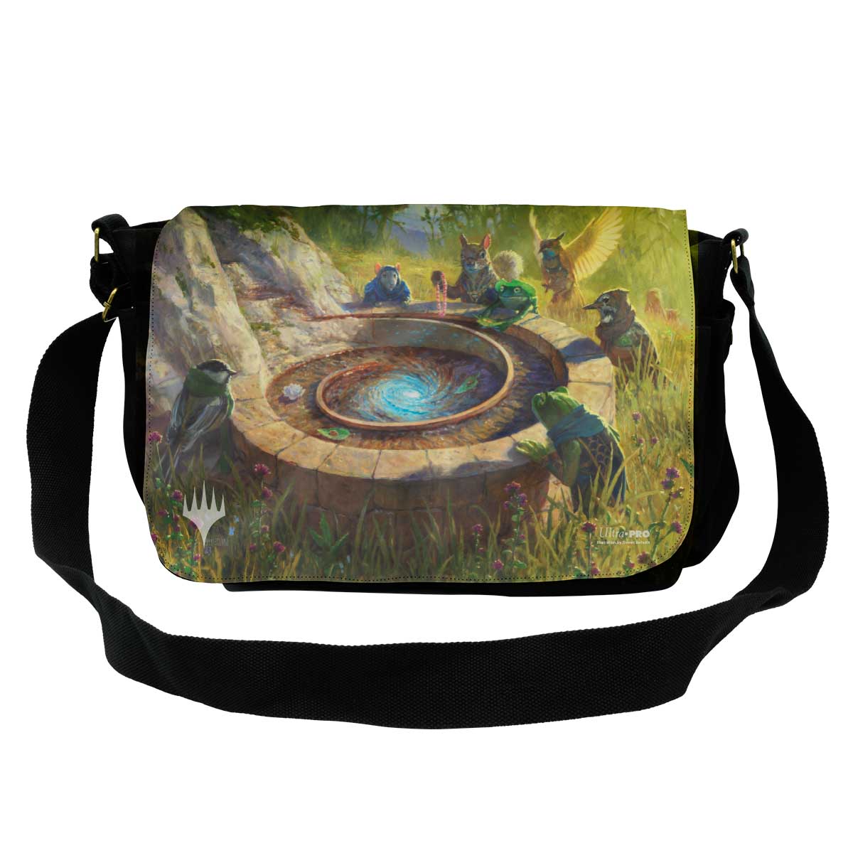 Bloomburrow The Wishing Well Bag Flap for Magic: The Gathering with Bag. Bag sold separately.