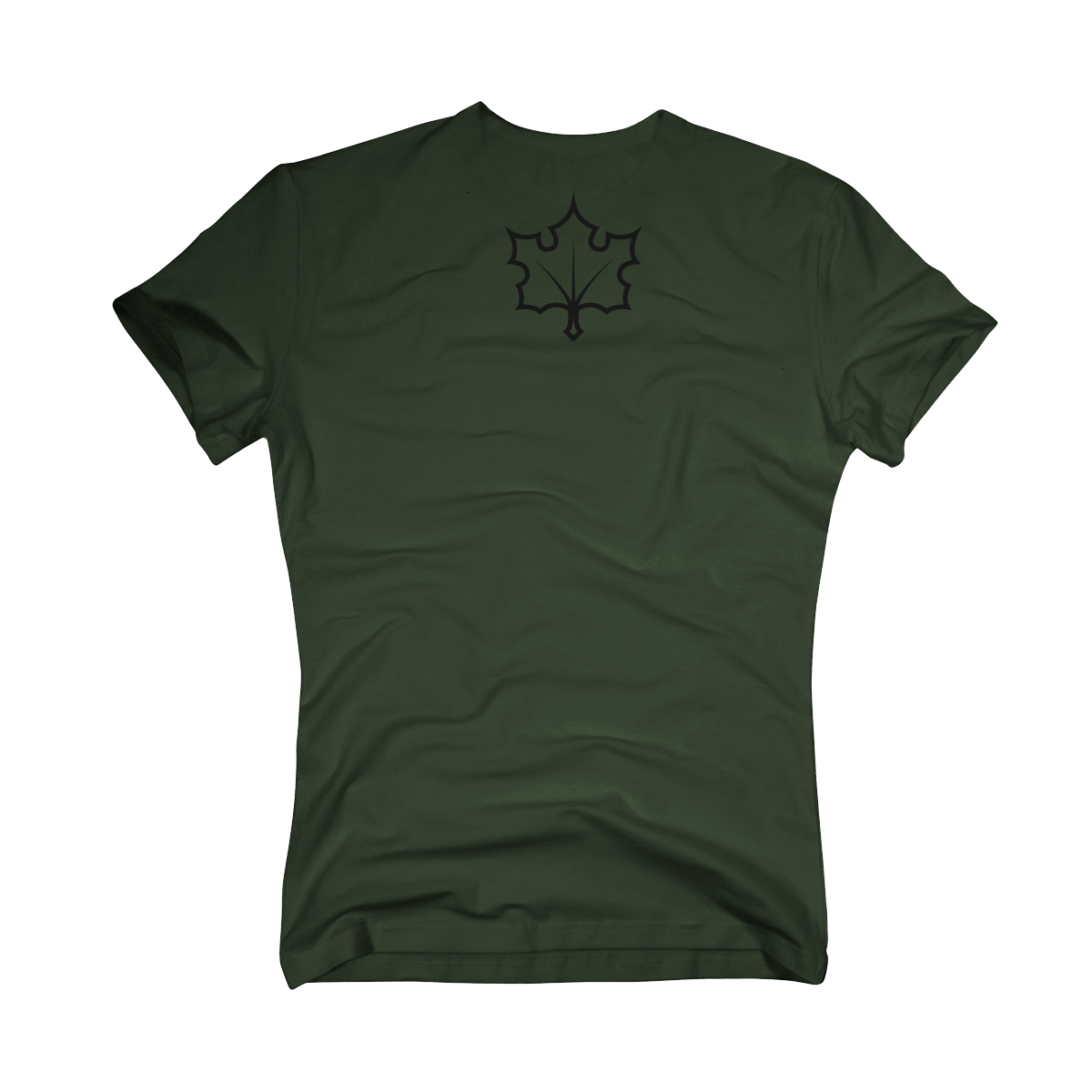 Bloomburrow Set Symbol Printed Graphic Tee in Thyme Green for Magic: The Gathering - Women's Back