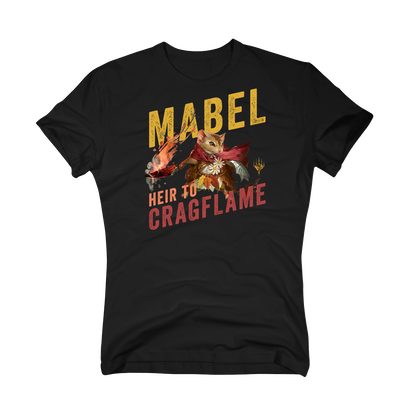 Magic: The Gathering Bloomburrow Printed Graphic Tee - Mabel, Heir to Cragflame Womens Fit Front