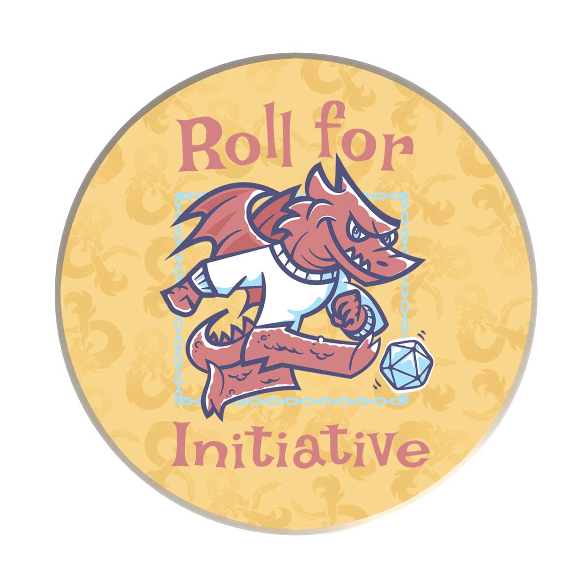 D&D - Coaster - Roll for Initiative 