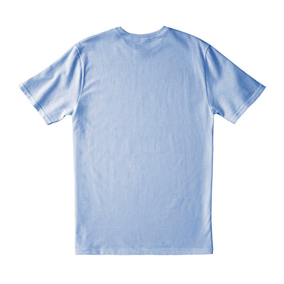 “Great Minds Think Alike” Mind Flayer Printed Tee in Ice Blue for Dungeons & Dragons Men's Back