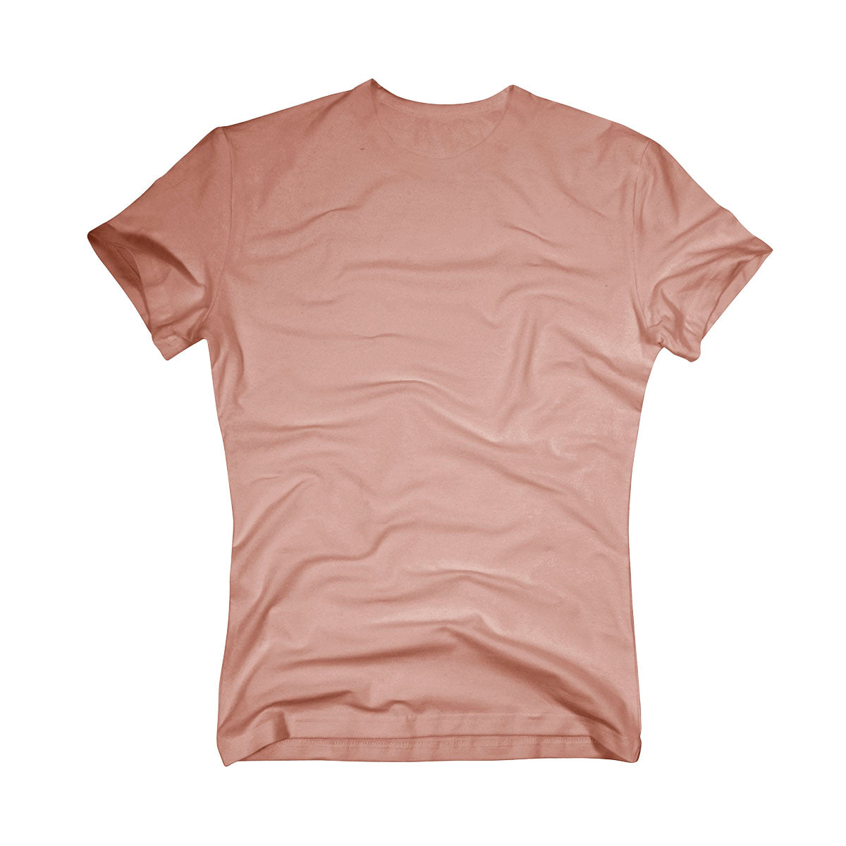 “Keep On Rollin’” d20 Dice Printed Tee in Dusty Peach for Dungeons & Dragons Women's Back