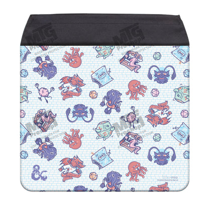 “Charming Creatures” Pattern Bag Flap for Dungeons & Dragons Art