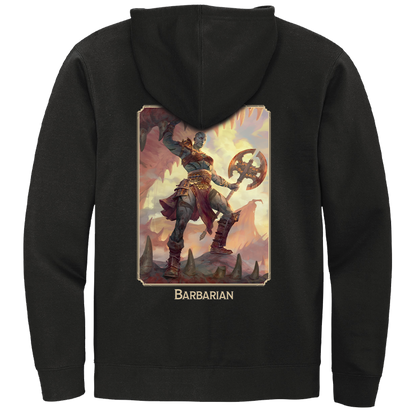Dungeons & Dragons Class PoD - Hoodie - Barbarian