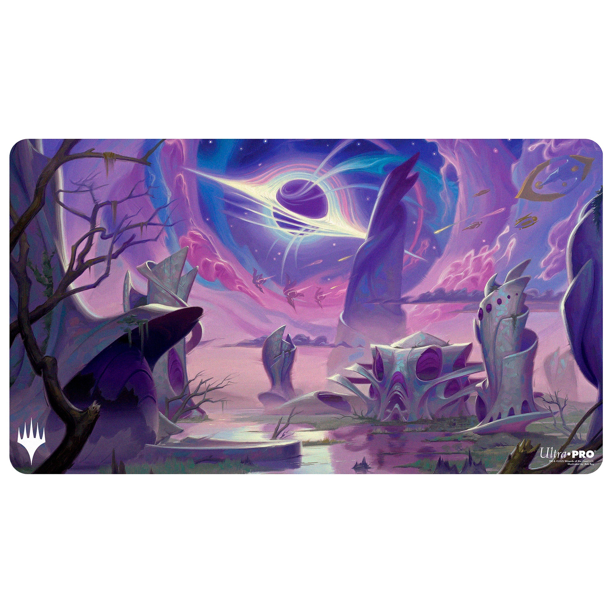Edge of Eternities - Playmat - Godless Shrine - Rob Rey – MTG PRO Shop