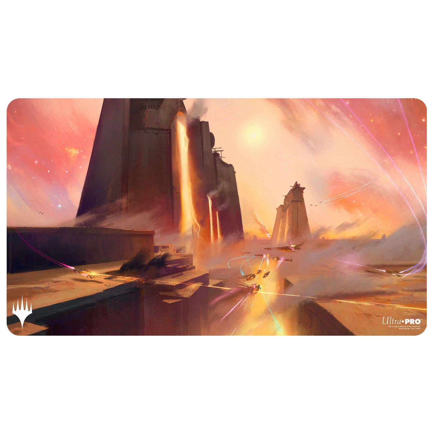 Edge of Eternities - Playmat - Sacred Foundry - Titus Lunter