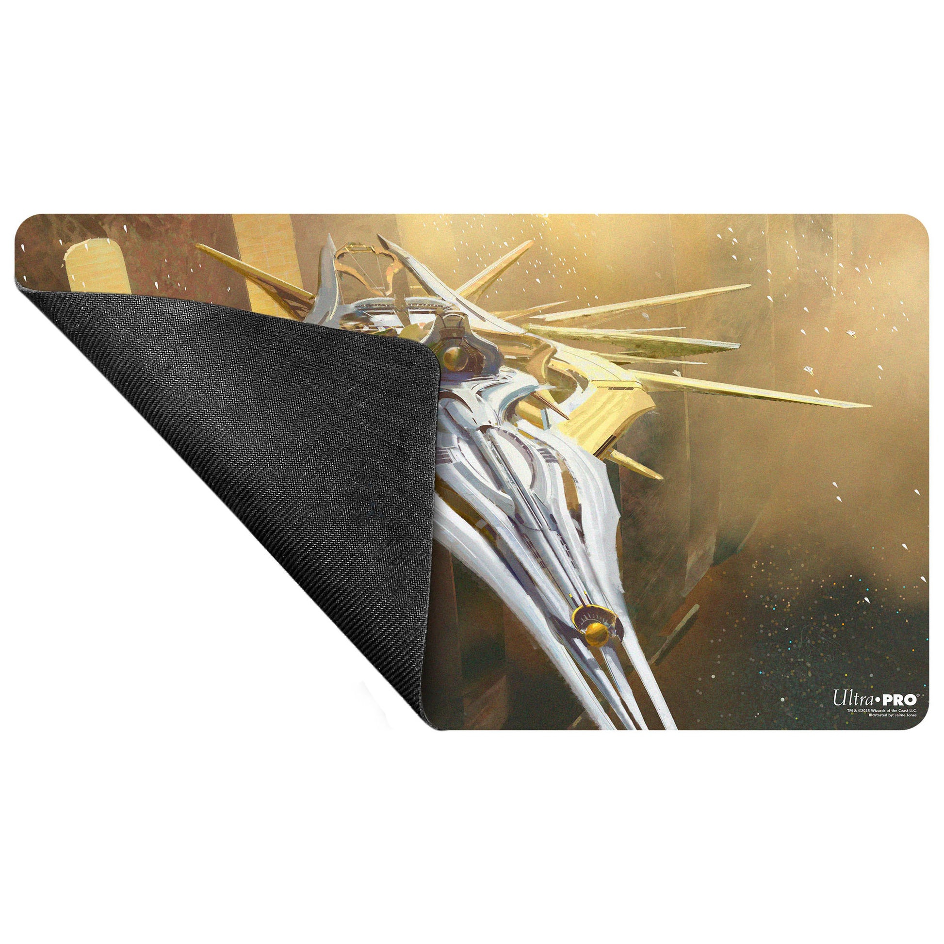 dawnsire mtg card Edge of Eternities - Playmat - Dawnsire, Sunstar Dreadnought