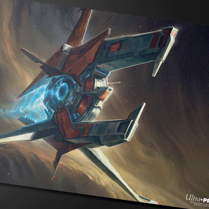 Edge of Eternities - Playmat - The Seriema - Sergey Glushakov