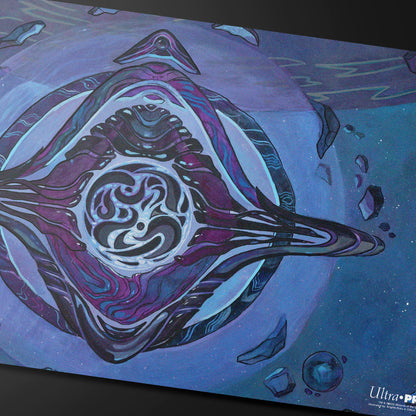 Edge of Eternities - Playmat - Archenemy’s Charm - Brigitte Roka & Clifton Stommel