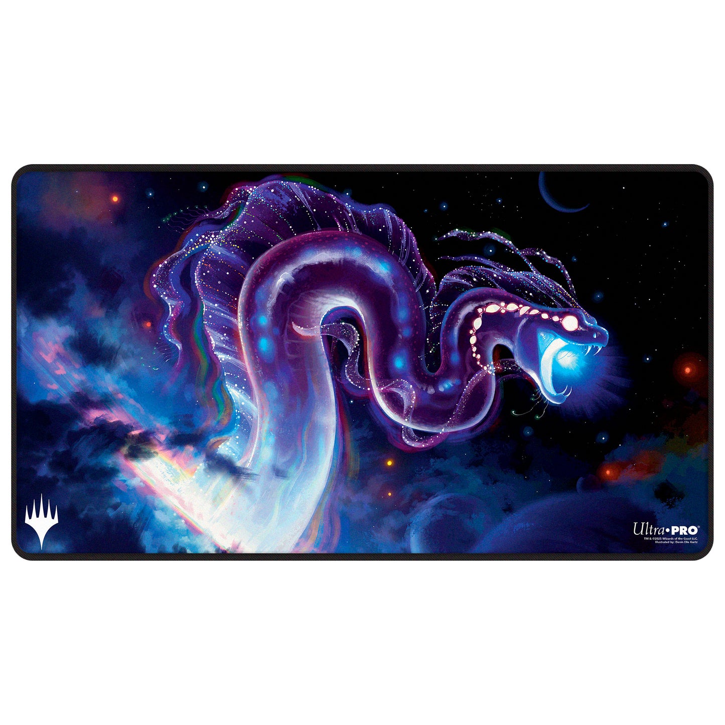Edge of Eternities - Black Stitched Playmat - Starwinder - Devin Elle Kurtz