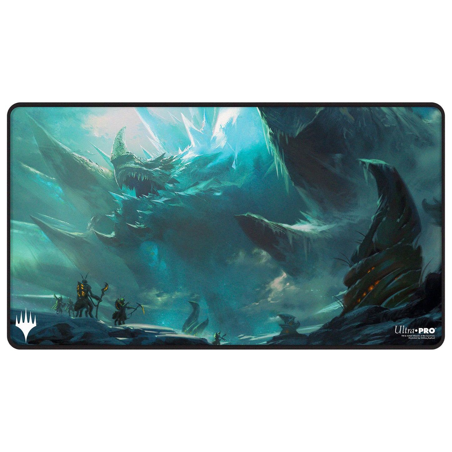 Edge of Eternities - Black Stitched Playmat - Baloth Prime - Joshua Raphael