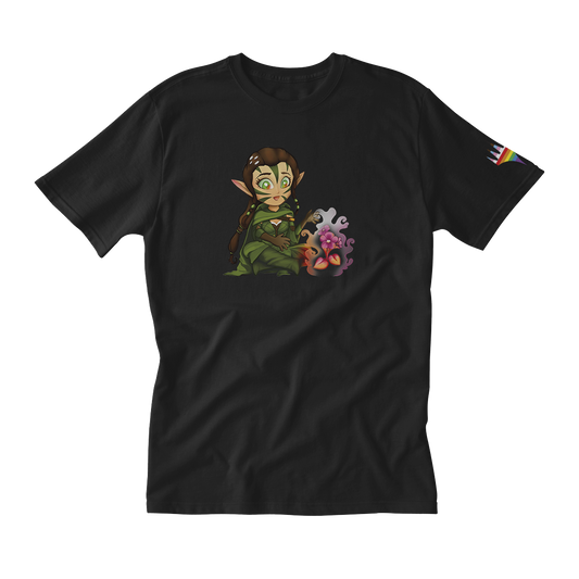 Magic: The Gathering Pride Chibi Nissa T-Shirt