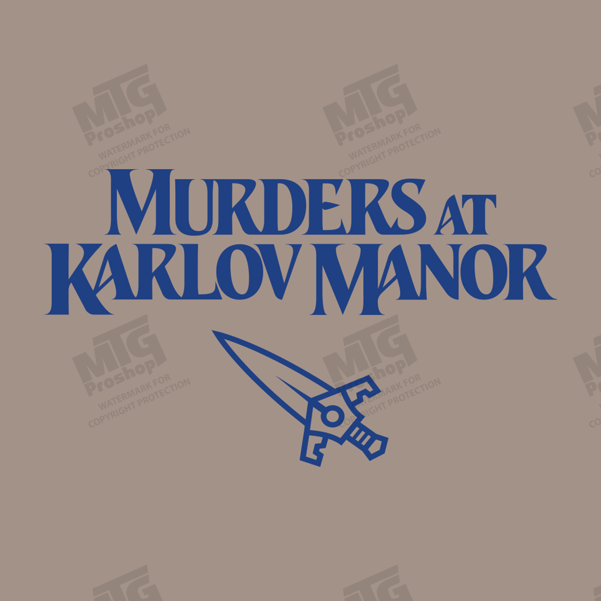 Murders at Karlov Manor T-Shirt for Magic: The Gathering  Art