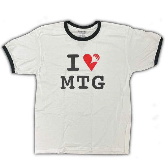 I Love MTG White T-Shirt for Magic: The Gathering Media 1 of 1