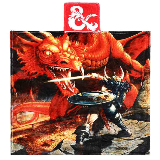 Dungeons and Dragons Pillow Pocket Throw Blanket