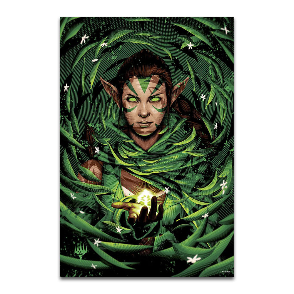 Green Nissa Poster for Magic: The Gathering
