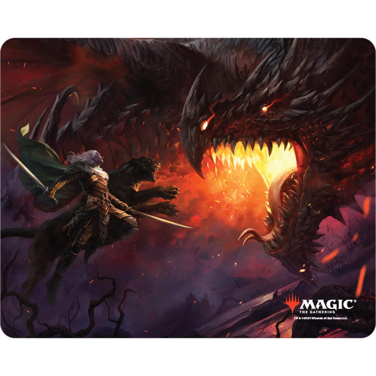 Adventures in the Forgotten Realms Drizzt Mousepad for Dungeons & Drag ...